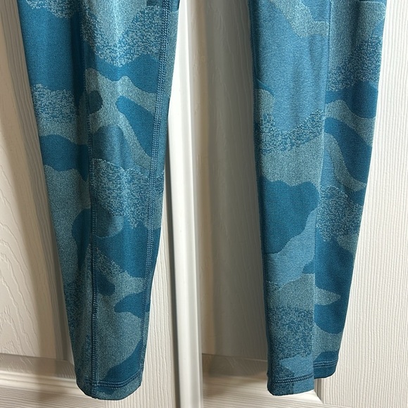 The North Face Turquoise Leggings Pockets S - Picture 3 of 7